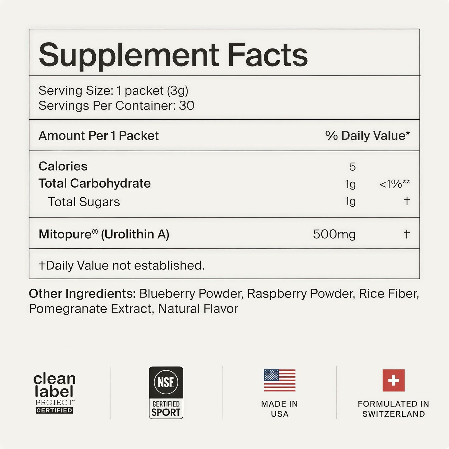 Mitopure Powder Urolithin A